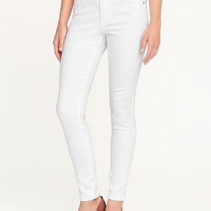 Old Navy Women's Crisp White Skinny Jeans